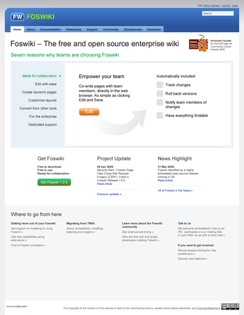 Foswiki homepage6.png